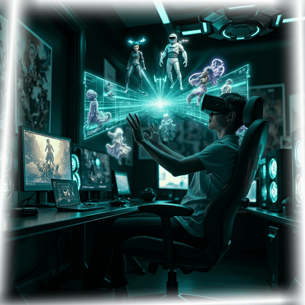 Game Development Architecture Visual