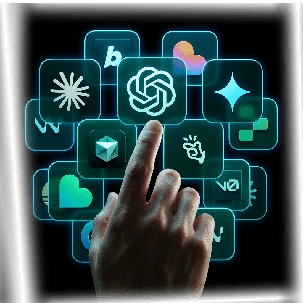AI-Powered Applications Architecture Visual